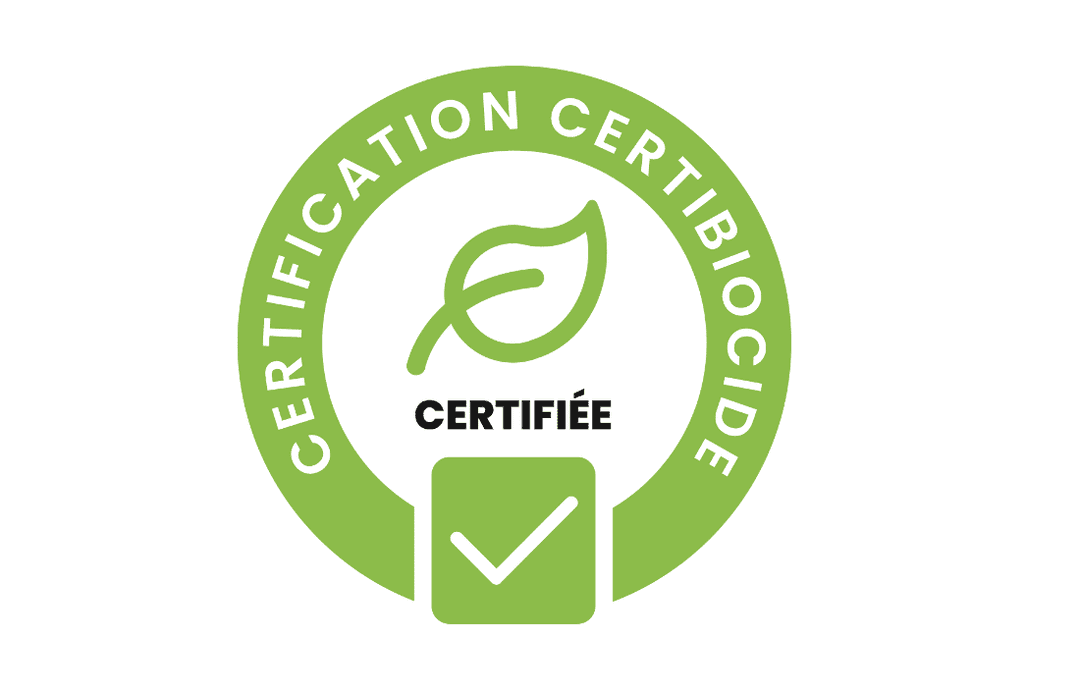Logo Certibiocide - professionnel certifié pour l'usage de produits biocides